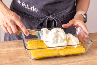 Creme verteilen