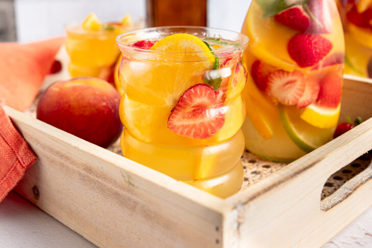 Weiße Sangria