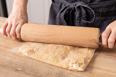 Butterkekse zerkleinern
