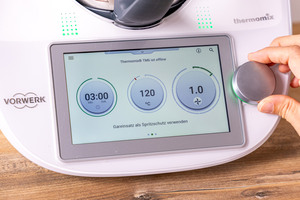 Kürbiscremesuppe im Thermomix® pürieren